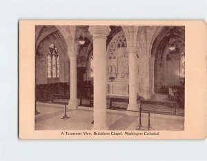 Postcard A Transverse View, Bethlehem Chapel, Washington Cathedral, D. C.