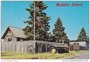 Historical Museum And Stockade On Madeline Island Largest Of The Apostle Isla...