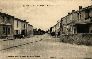 CPA Chaillé-les-Marais - Route de Lucon (112562)