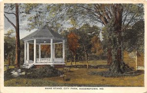 Band Stand, City Park Hagerstown, Maryland MD