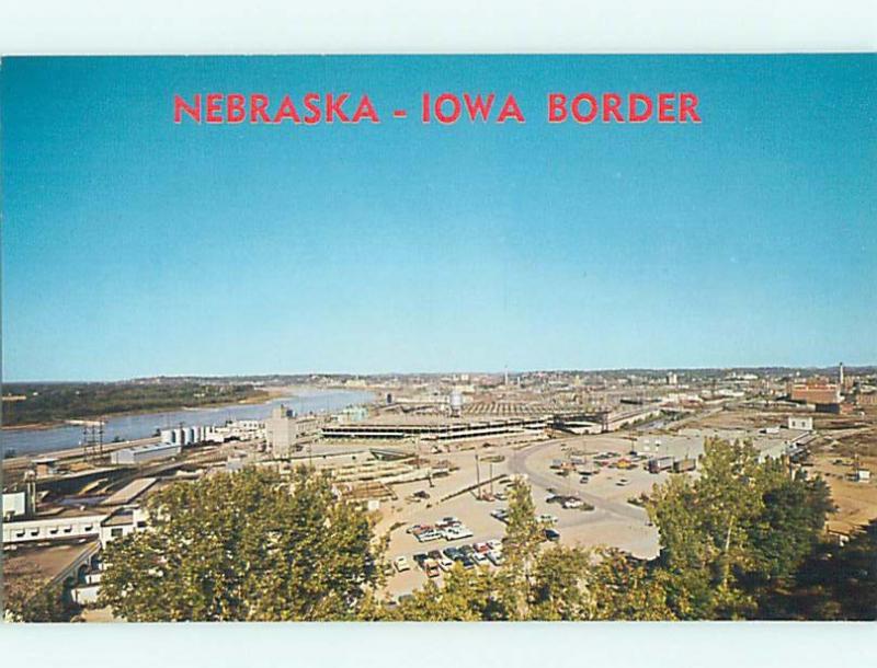 Unused Pre-1980 STOCK YARDS AREA Sioux City Iowa IA hn1958