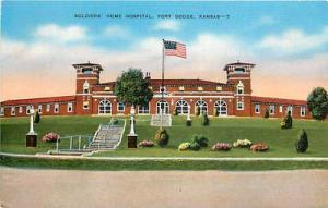 KS-FORT DODGE-SOLDIERS' HOME HOSPITAL-MAILED 1943-K35697
