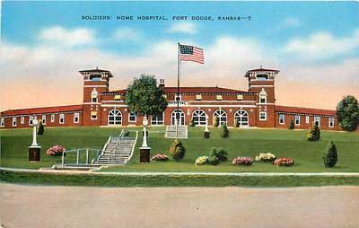 KS-FORT DODGE-SOLDIERS' HOME HOSPITAL-MAILED 1943-K35697