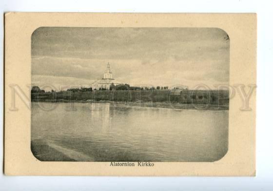 138718 Finland ALATORNION Kirkko Church Vintage postcard