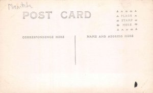 Killarney Canada Canoeing by Killarney Hotel Real Photo Postcard AA100620