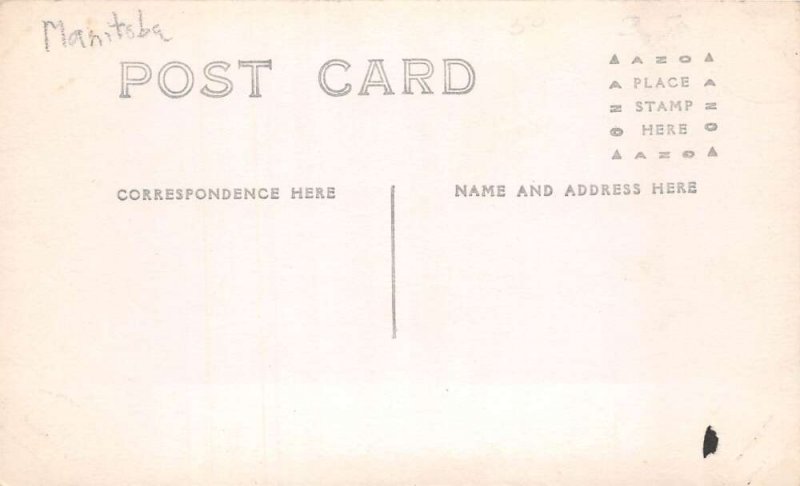 Killarney Canada Canoeing by Killarney Hotel Real Photo Postcard AA100620