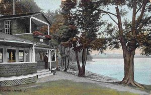 Maple Lodge Cedar Beach Vermont 1910c postcard