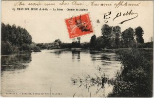 CPA Bray-Sur-Seine Chemin de Jaulnes FRANCE (1101204)