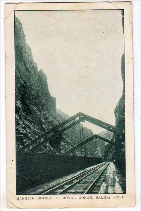 CO - Hanging Bridge, Royal Gorge, Salida