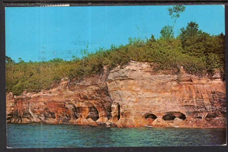 Pictured Rocks National Lakeshore on Lake Superior,MI BIN