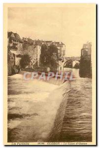 Old Postcard The Pyrenees Oloron Gave Ossau