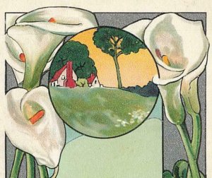 Tuck Easter Lilies Lily c1910  P158