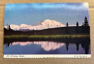 UNUSED POSTCARD - MT. McKINLEY,  ALASKA