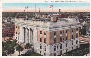 Florida Tampa Post Office And Custon House