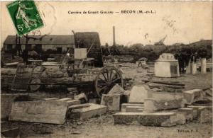 CPA Carriere de Granit GISLARD - BÉCON (213448)