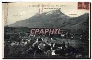 Old Postcard Challes Les Eaux General view