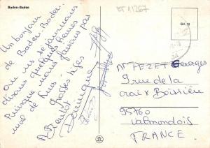 BT11267 Baden Baden        Germany