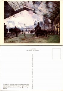 Old St. Lazare Station, Paris, Claude Monet (33222