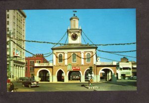 NC Old Olde Market House Public Library Fayetteville North Carolina Postcard