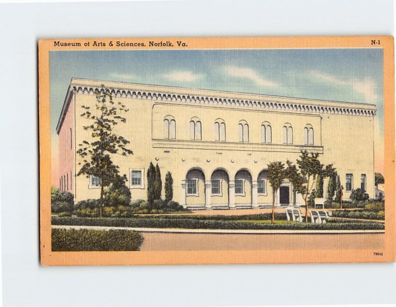 Postcard Museum of Arts & Sciences, Norfolk, Virginia