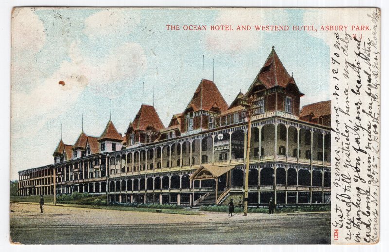 The Ocean Hotel And Westend Hotel, Asbury Park