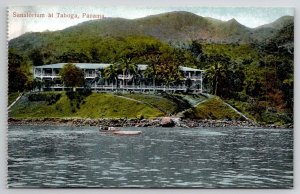 Taboga Panama Sanatorium Postcard B46