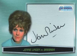 Jennie Linden Dr Doctor Who Movie Hand Signed Autograph Card