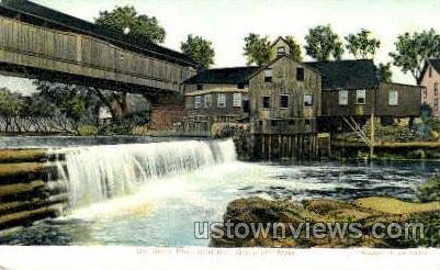 Old Green River Grist Mill - Greenfield, Massachusetts MA