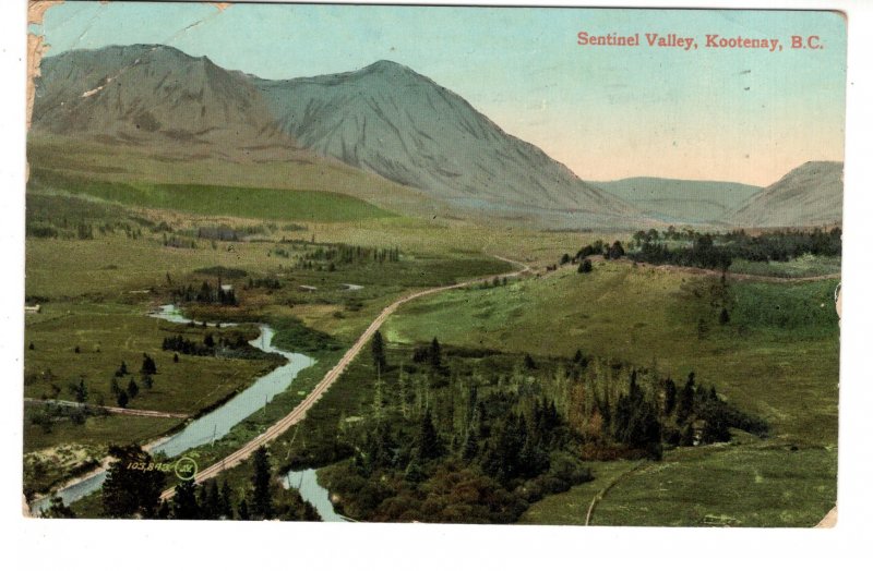 Sentinel Valley, Kootenay, British Columbia, Used 1910