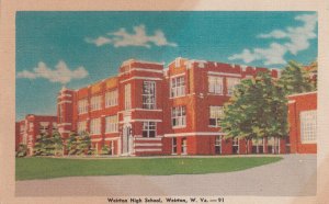 WEIRTON, West Virginia, 1900-1910s; Weirton High School