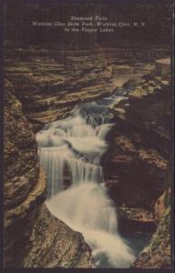 Diamond Falls,Watkins Glen State Park,Watkins Glen,NY