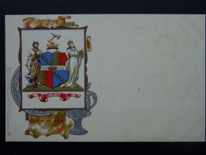 Warwickshire BIRMINGHAM Heraldic Series c1902 UB Postcard by Raphael Tuck 1864