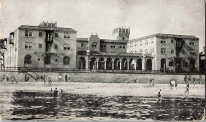 Norfolk, Virginia  HOTEL NANSEMOND~Ocean View Resort Advertising Postcard JR14