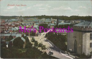 Northumberland Postcard - Morpeth From Castle  HM409