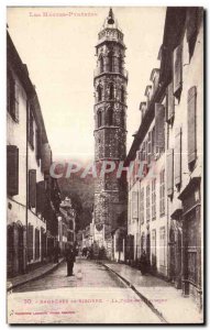 Old Postcard Bagneres de Bigorre Tower