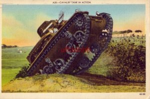 CAVALRY TANK IN ACTION 1942 Pvt. Orville M. Zorns U.S. Air Force Gardner Field