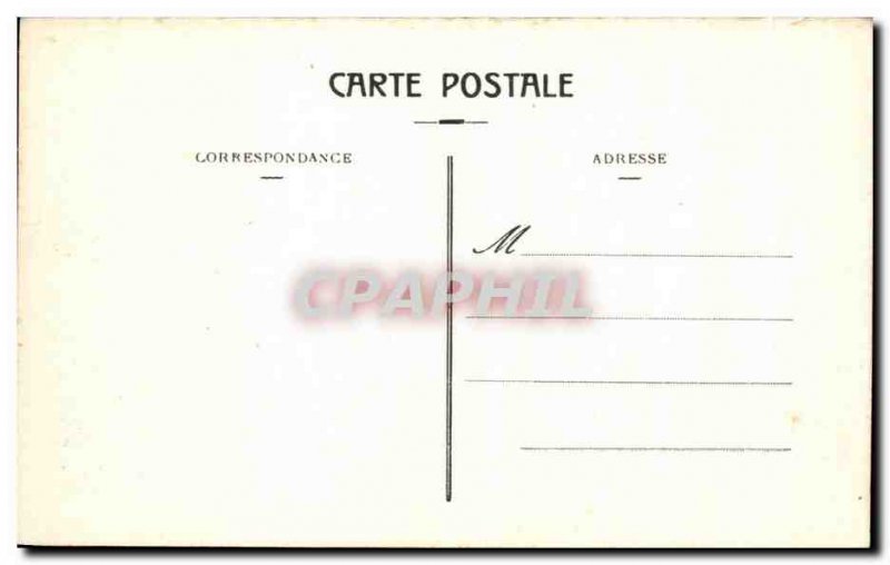 Old Postcard Bordeaux Rostral Columns