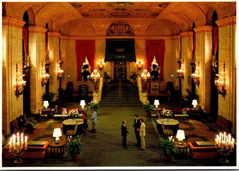 Illinois Chicago Palmer House and Towers Lobby