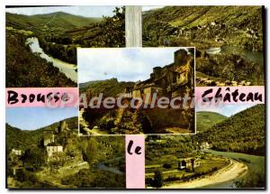 Postcard Old Aveyron picturesque Tarn Valley called Vallee de l'Amitie Chatea...