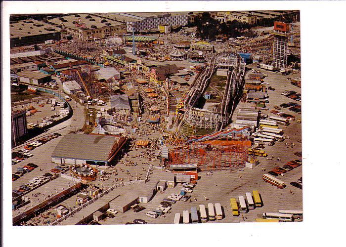 Canadian National Exhibition, Toronto, Ontario, Midway Aerial