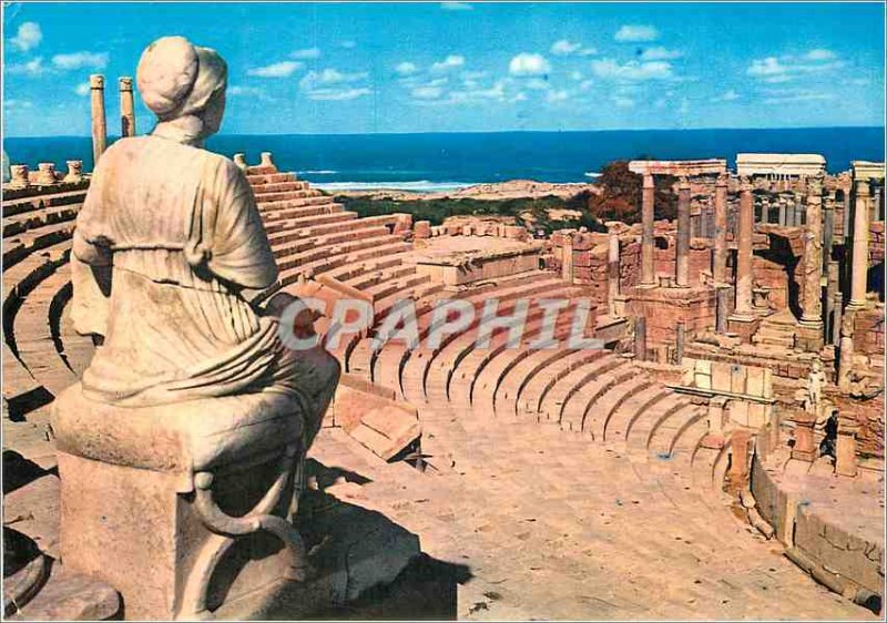 Postcard Modern Leptis Magna