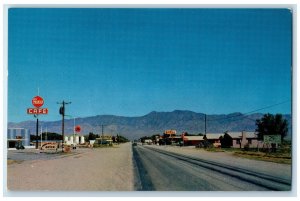 c1960's View Of US Highway 91 Entering Mesquite From West Mesquite NV Postcard