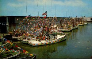 Texas Galveston Annual Blessing Of The Shrimp Fleet