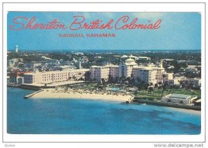 Air view, Sheraton British Colonial,  Nassau, Bahamas, 40-60s