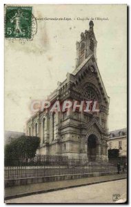 Postcard Old Chapel St Germain en Laye L & # 39Hopital