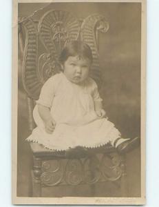 c1910 rppc TAKEN AT PHILPOT STUDIO ON KIMBALL STREET Sanford Maine ME HM2856