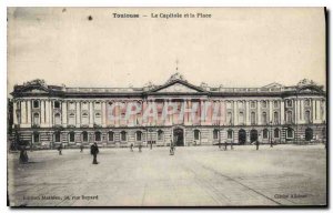 Postcard Old Capitol Toulouse and Place