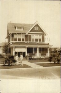 Tampa FL Rectory House c1920 Real Photo Postcard jrf