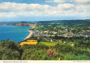 B102896 sidmouth from salcombe hill devon    uk