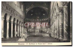 Old Postcard Ravenna S Apollinare In Classe Fuori Interno